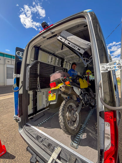 Code 7 Adjustable Bed System — Mercedes Sprinter (2019+ High Roof)